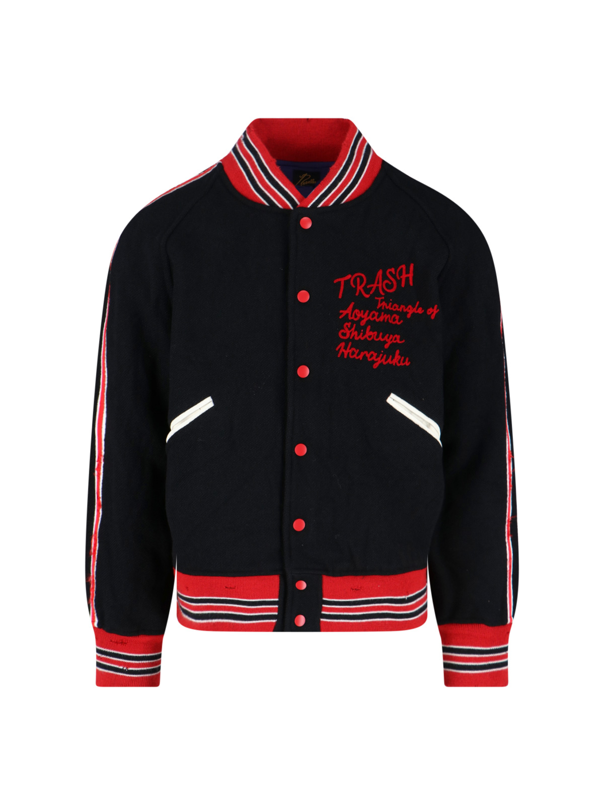 [Needles] Bomber Jacket FW25 RW168BLACK