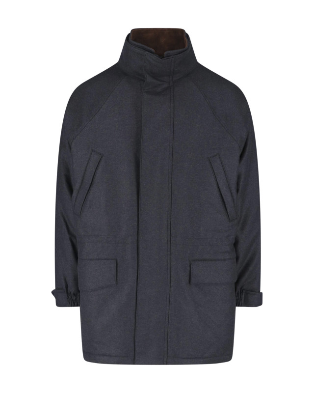 [AURALEE] Down Jacket FW25 A25AB02CFTOP CHARCOAL