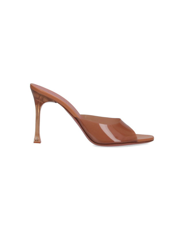[Amina Muaddi] Pumps SS26 16S366066ALELATTE PVC LATTE NAPPA