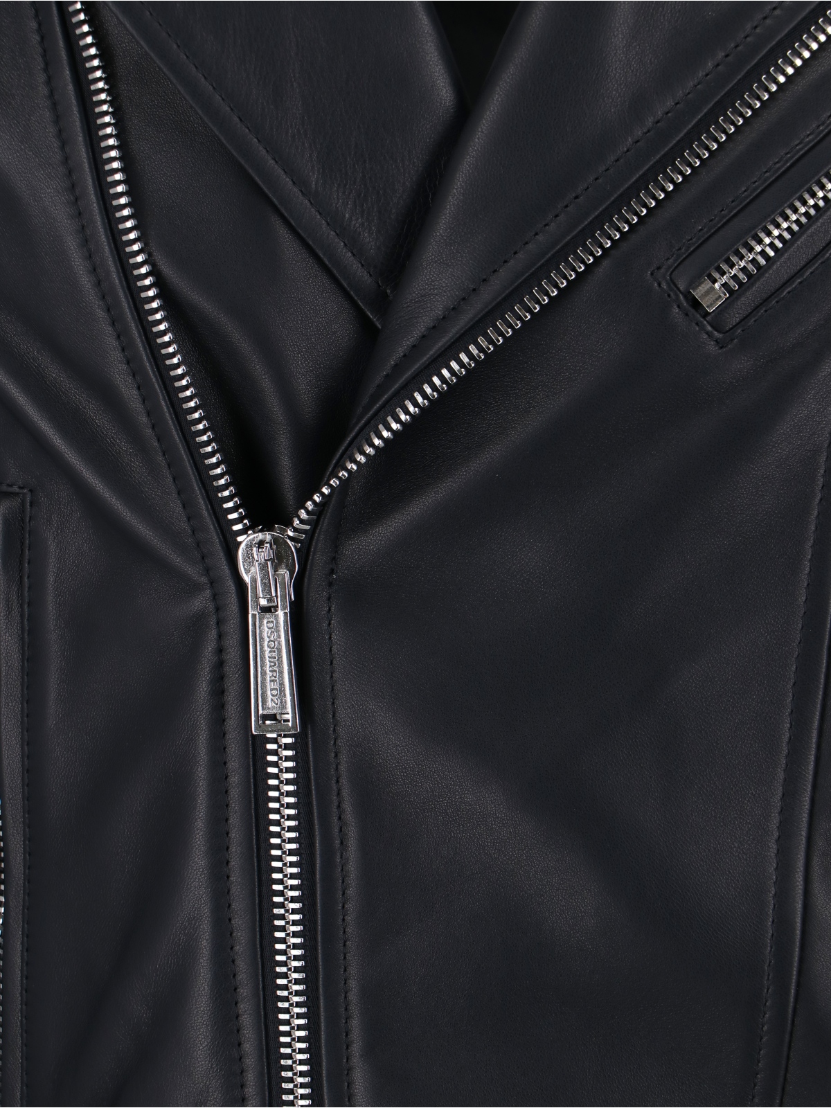 [Dsquared2] Leather Jacket SS26 S74AM1329 SY1491900