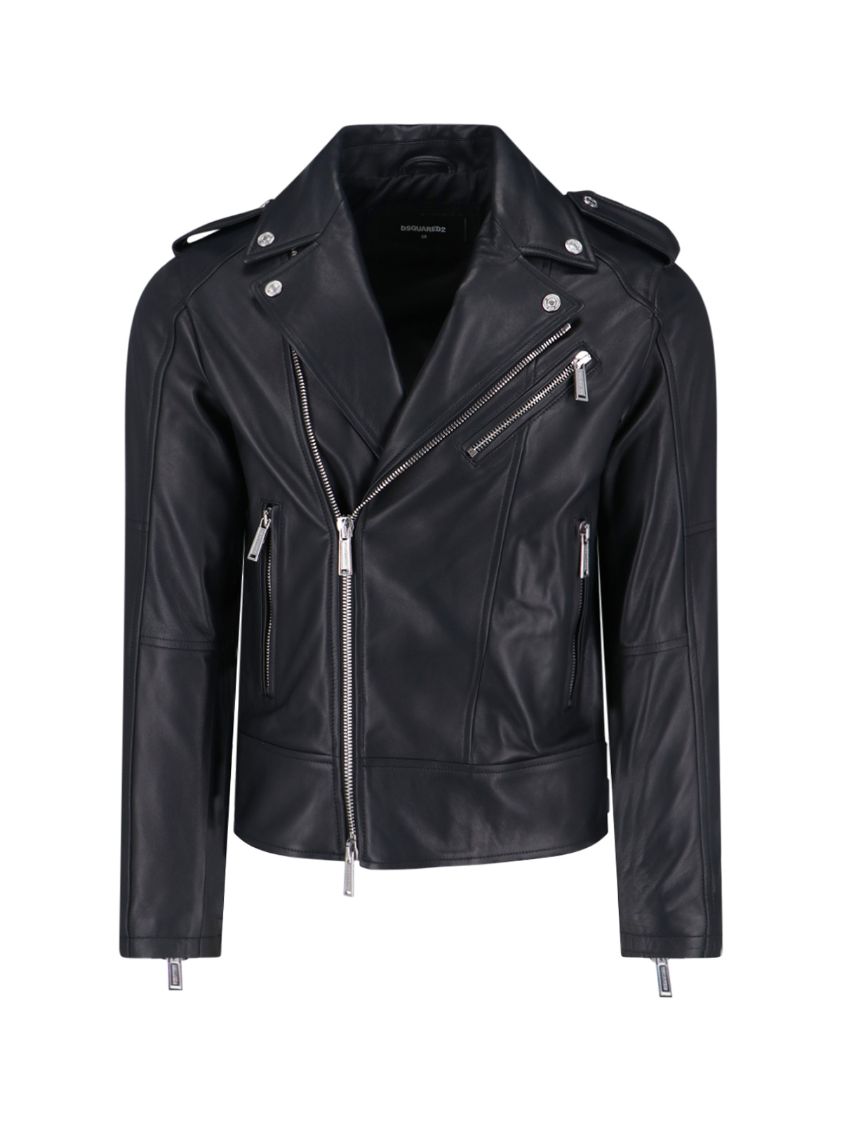 [Dsquared2] Leather Jacket SS26 S74AM1329 SY1491900