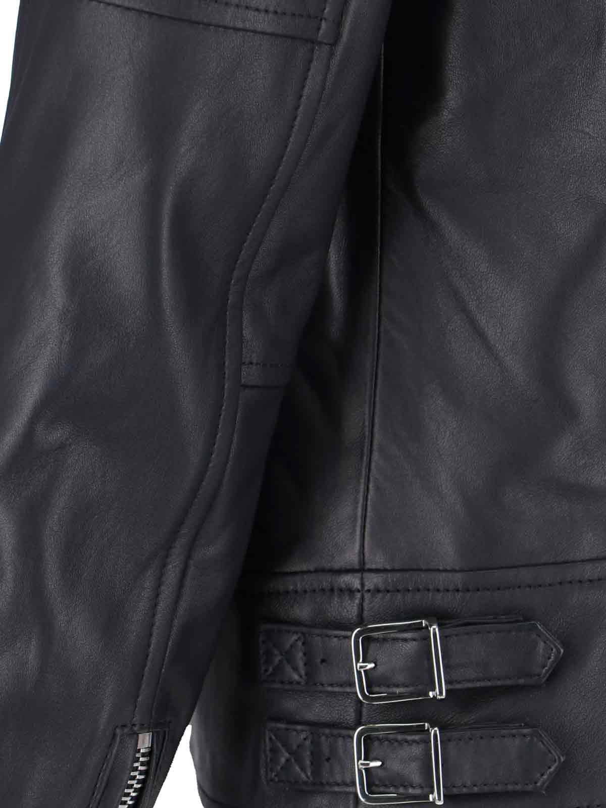 [Dsquared2] Leather Jacket SS26 S74AM1329 SY1491900
