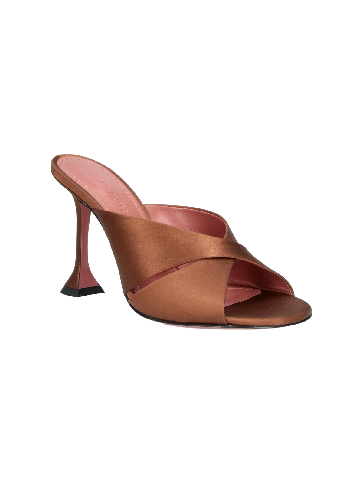 [Amina Muaddi] Pumps SS26 16S365952SALMOCHA SATIN
