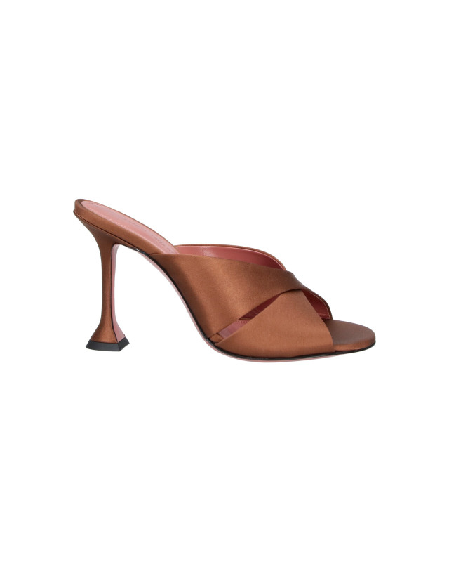 [Amina Muaddi] Pumps SS26 16S365952SALMOCHA SATIN