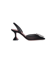 [Amina Muaddi] Pumps SS26 13S361092BEGBLACK MESH