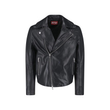 [Diesel] Leather Jacket FW26 A20462 0CECH9XX