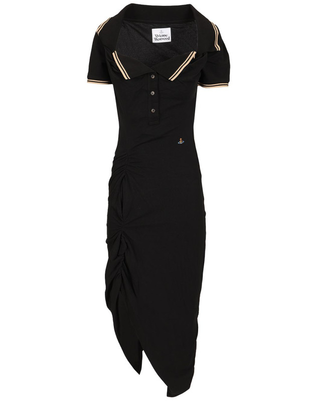 [Vivienne Westwood] Short sleeve dress CO 16010056-J00AU-N401