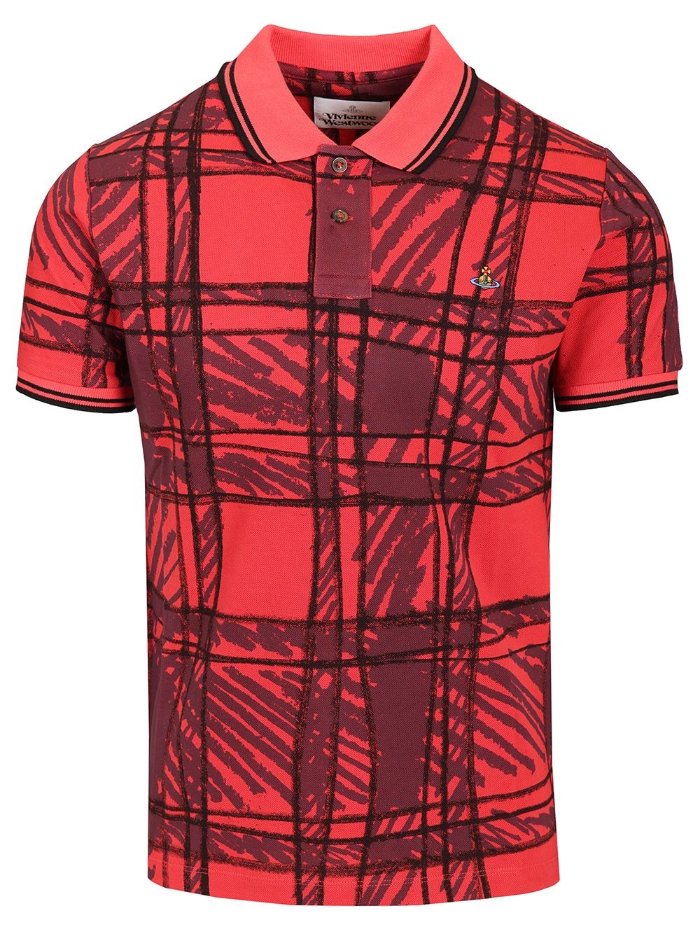 [Vivienne Westwood] T-shirts Short Sleeve CO 2H01000Y-J00BR-H301