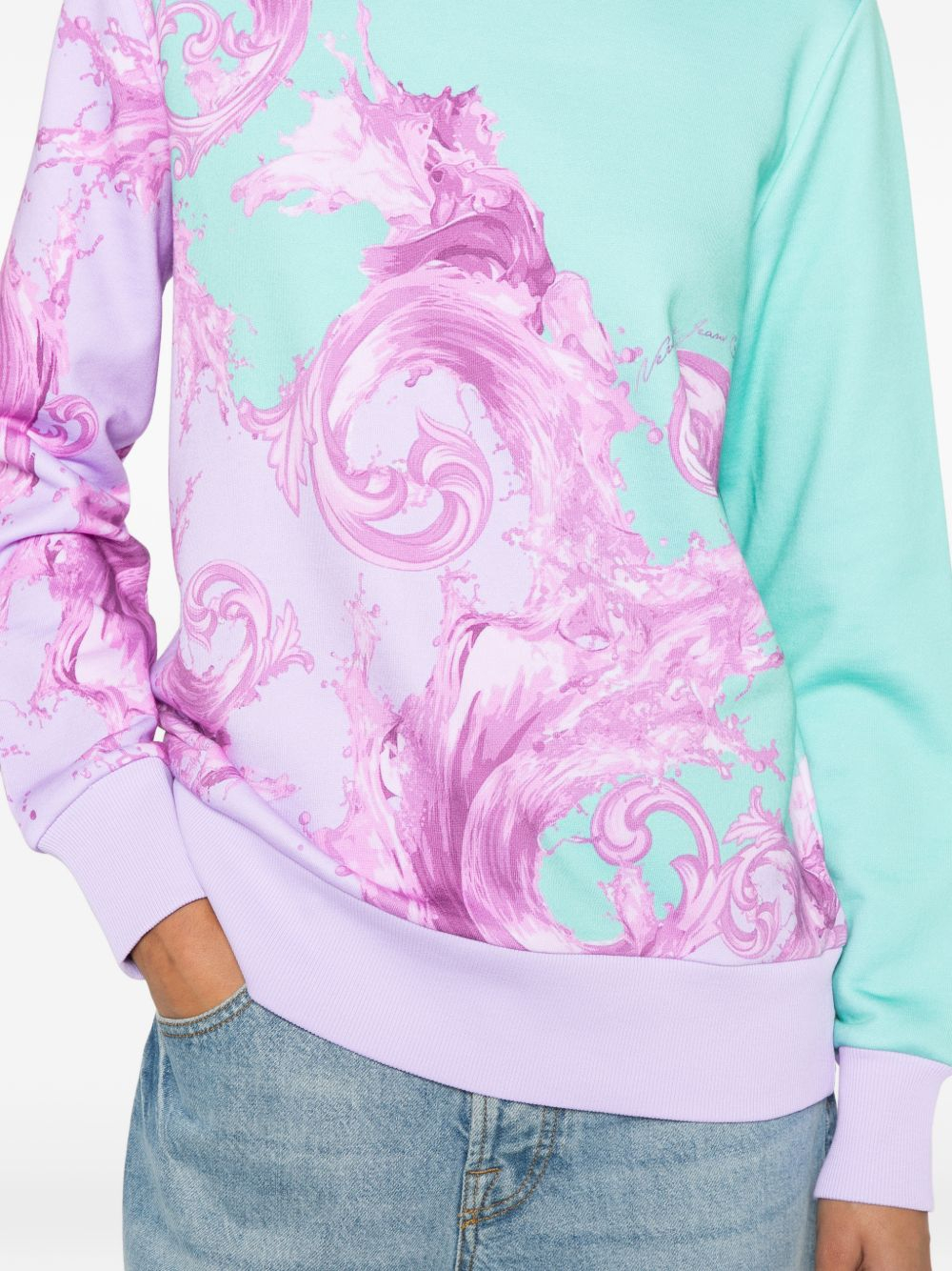 [VERSACE JEANS COUTURE] Sweatshirt FW26 80HAI3P9 FS222 338