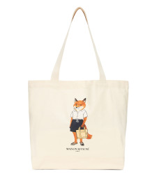 [MAISON KITSUNE] Tote bag SS26 QU05108WW9042_P700