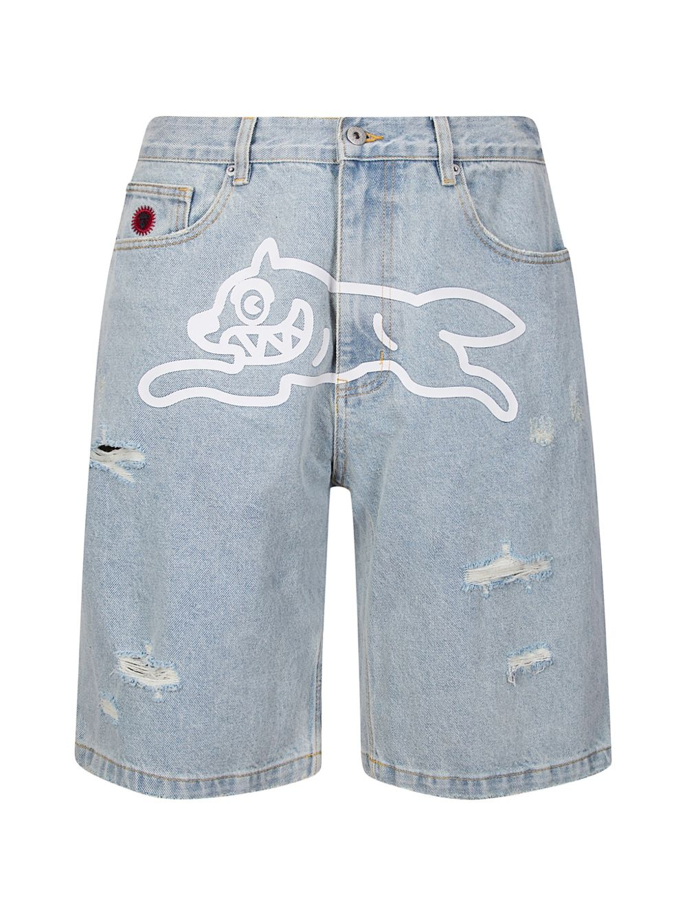 [ICECREAM] Shorts FW26 ICD003HEAVYWASHBLUE
