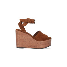[Jimmy Choo] Wedges SS26 JORI 100 ZKFTAN TOASTY