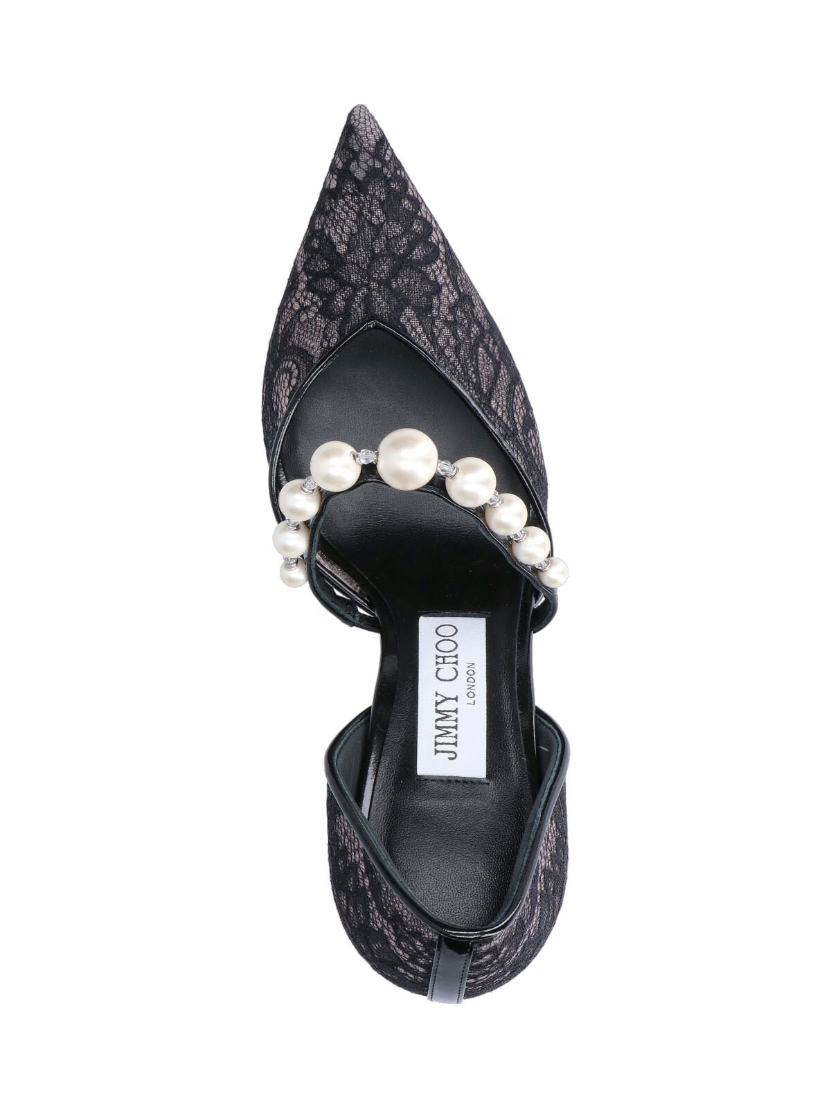 [Jimmy Choo] Pumps SS26 AURELIE 85 DRJBLACK WHITE