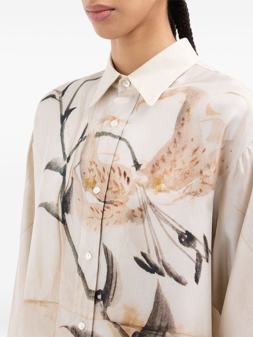[Pierre Louis Mascia] Shirts Long Sleeve SS26 ALOE/S-CML10643517718/101