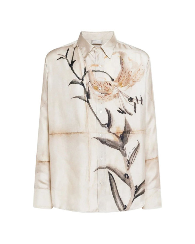 [Pierre Louis Mascia] Shirts Long Sleeve SS26 ALOE/S-CML10643517718/101