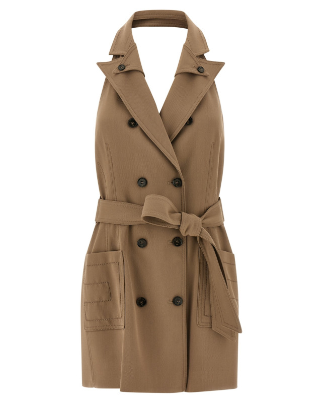 [ELISABETTA FRANCHI] Sleeveless dress SS26 AB91461E2229
