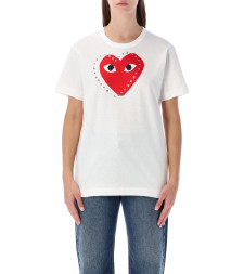 [COMME DES GARCONS PLAY] Shirts Short Sleeve SS26 AX-T803-0511