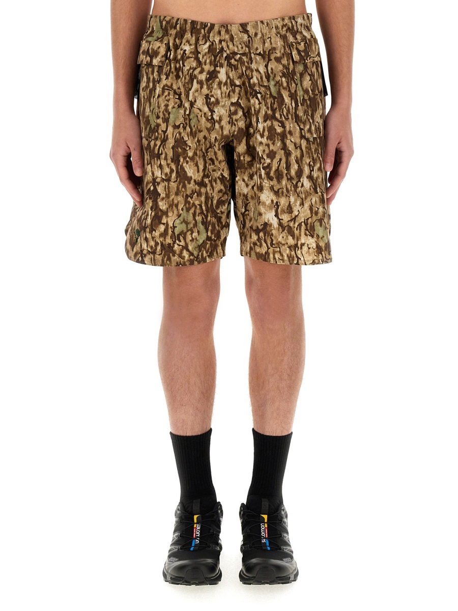 [South2 West8] Shorts SS24 OT468_HORNCAMO