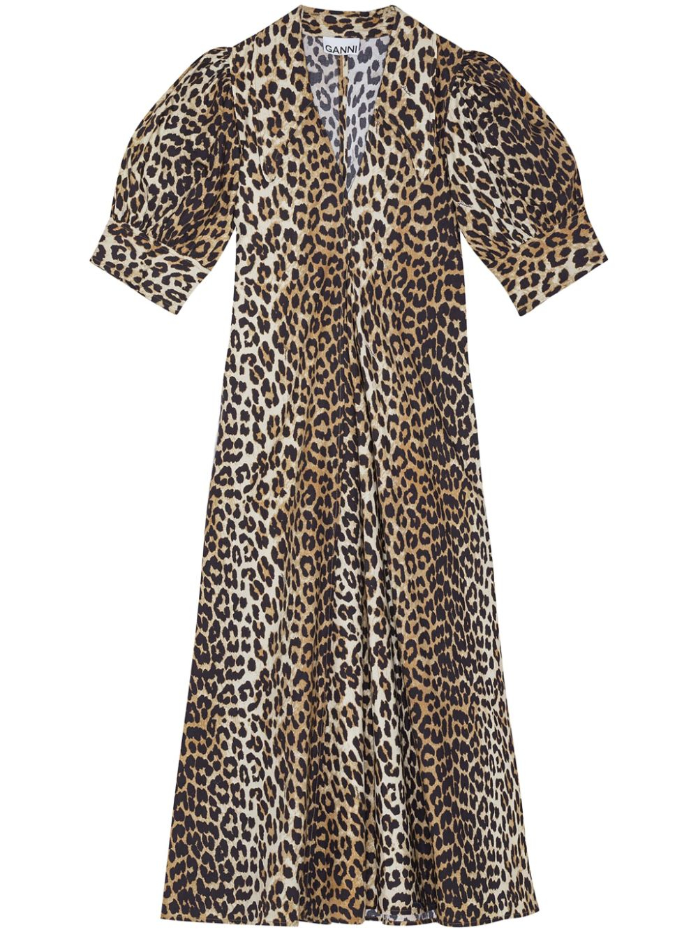 [GANNI] Short sleeve dress FW25 F8842943