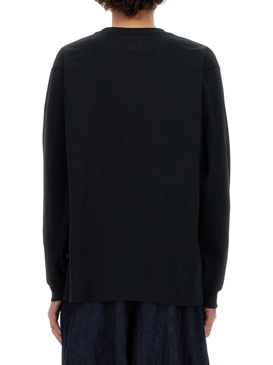 [Needles] T-shirts Long Sleeve SS24 OT261_C-BLACK