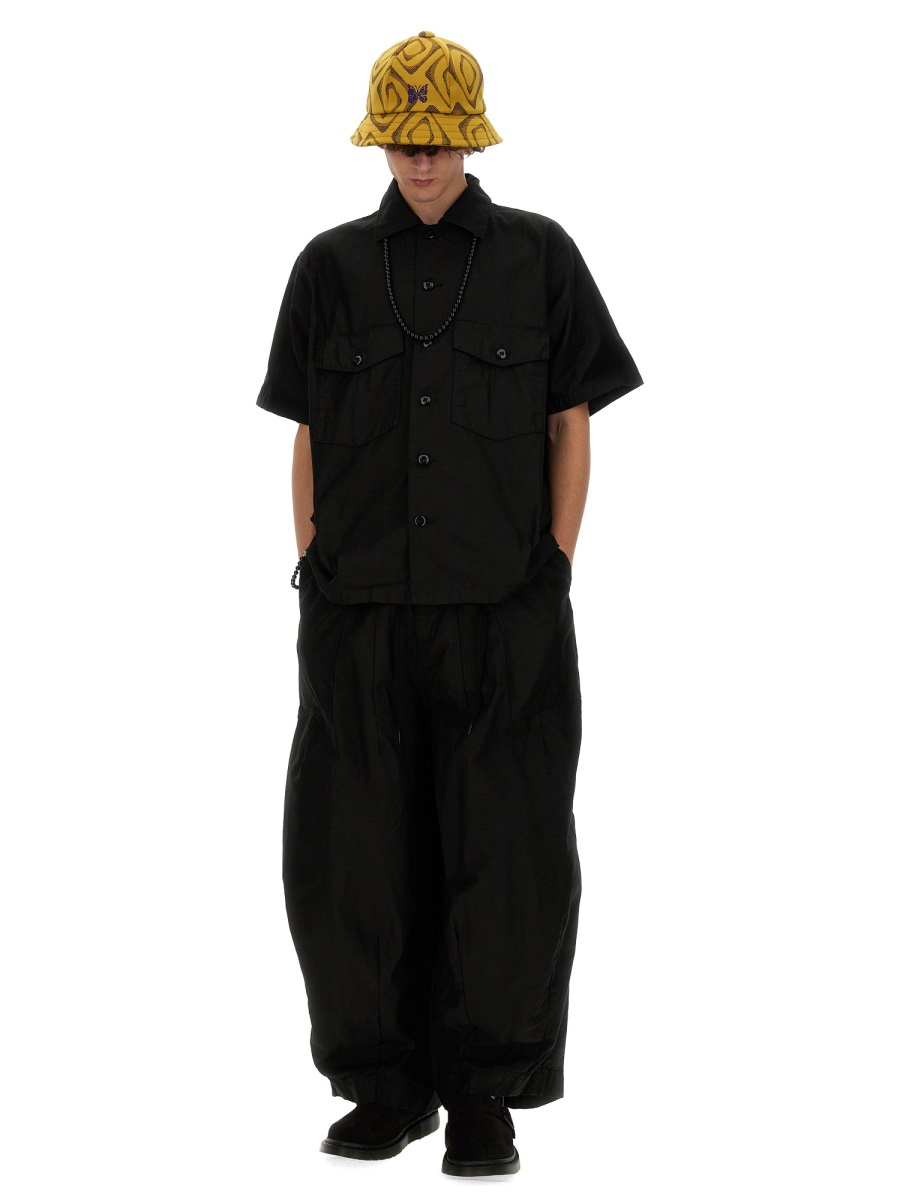 [Needles] Shirts Short Sleeve SS24 OT215_B-BLACK