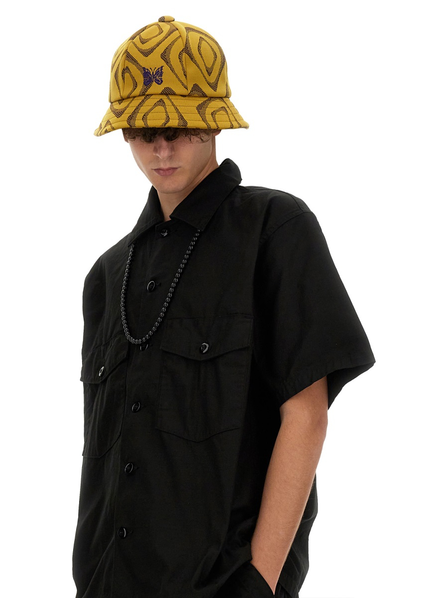 [Needles] Shirts Short Sleeve SS24 OT215_B-BLACK