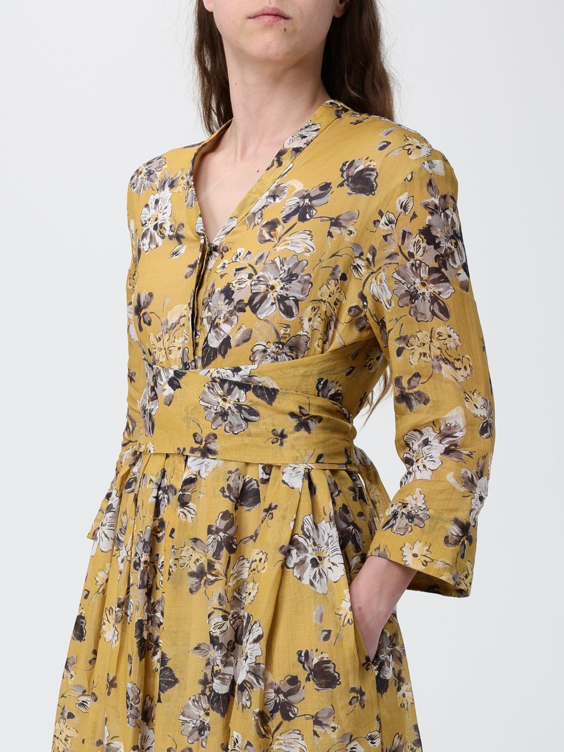 [S Max Mara] Long sleeve dress SS26 2619221093600 010