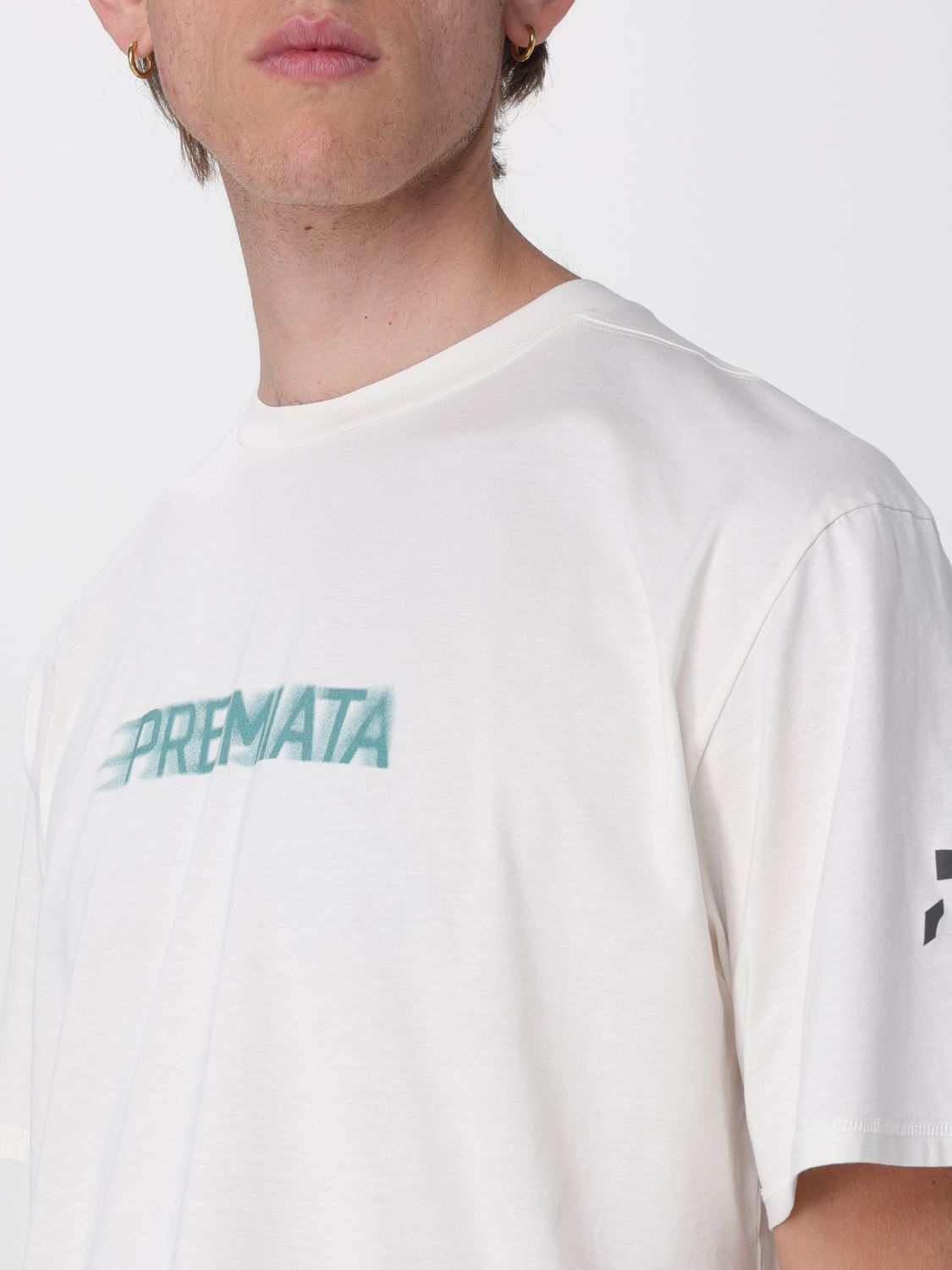 [Premiata] T-shirts Short Sleeve SS26 PA1057 WHITE