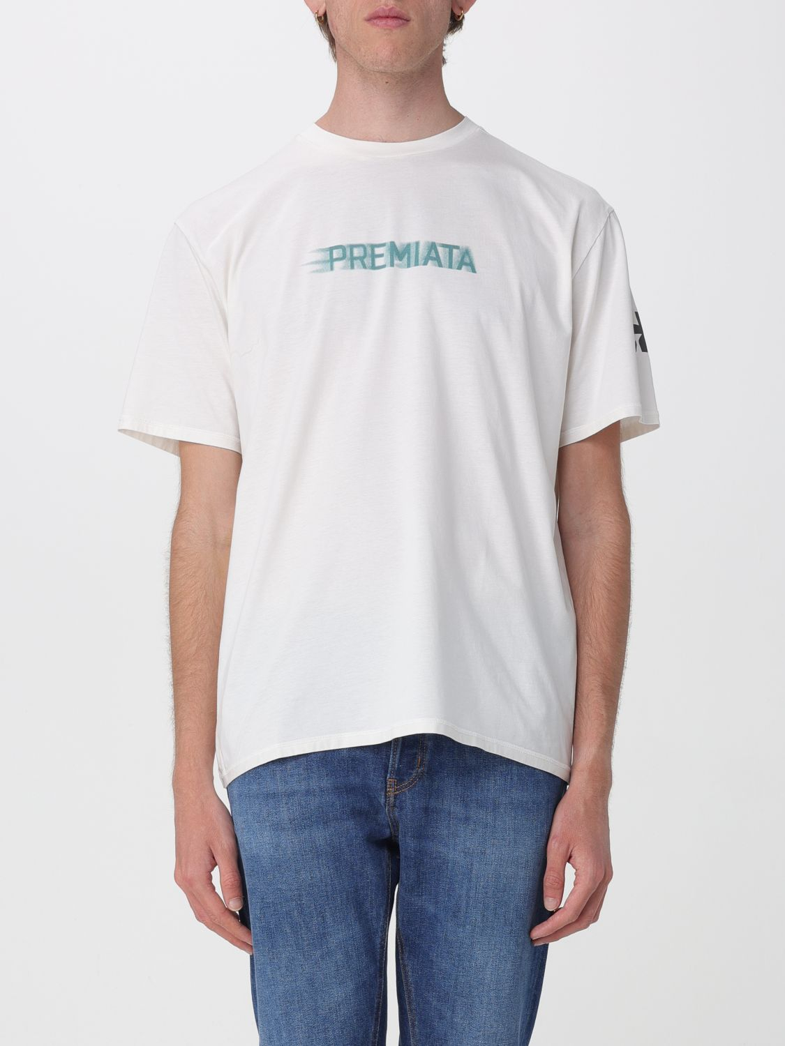 [Premiata] T-shirts Short Sleeve SS26 PA1057 WHITE