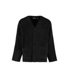 [Our Legacy] Cardigan FW23 M4206CBM_BLACKMOHAIR