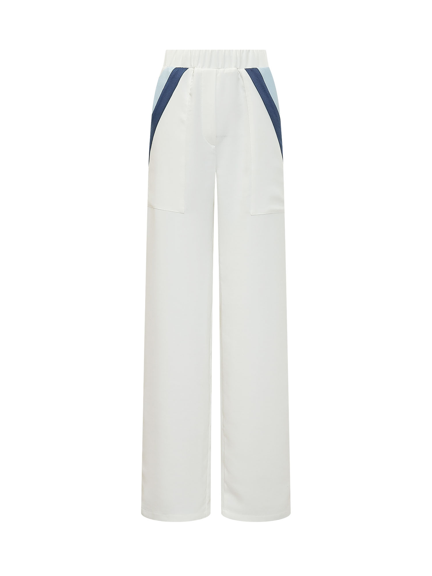 [MOM'S PANTS] Trousers SS26 65 WHITEBLUE