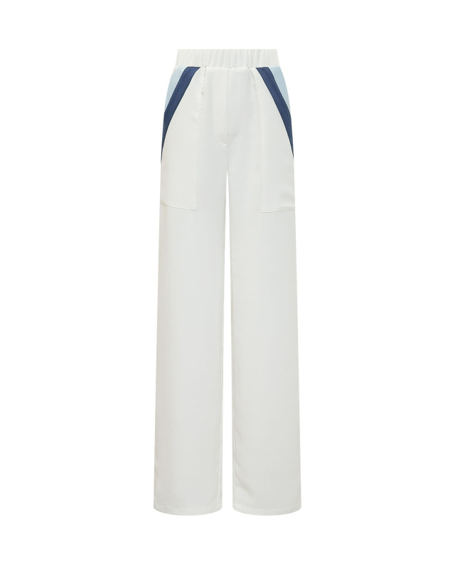 [MOM'S PANTS] Trousers SS26 65 WHITEBLUE