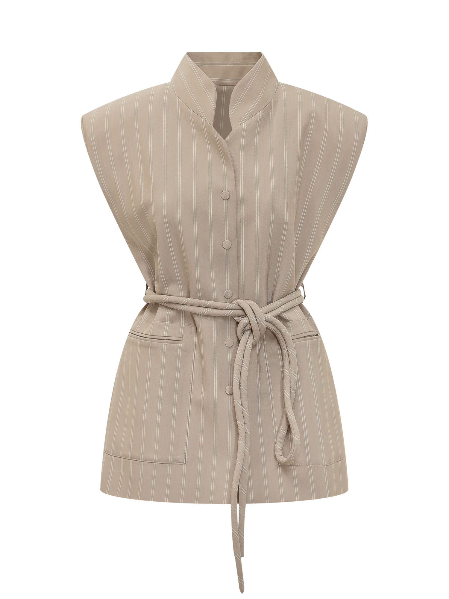 [MOM'S PANTS] Vest SS26 155 BEIGE