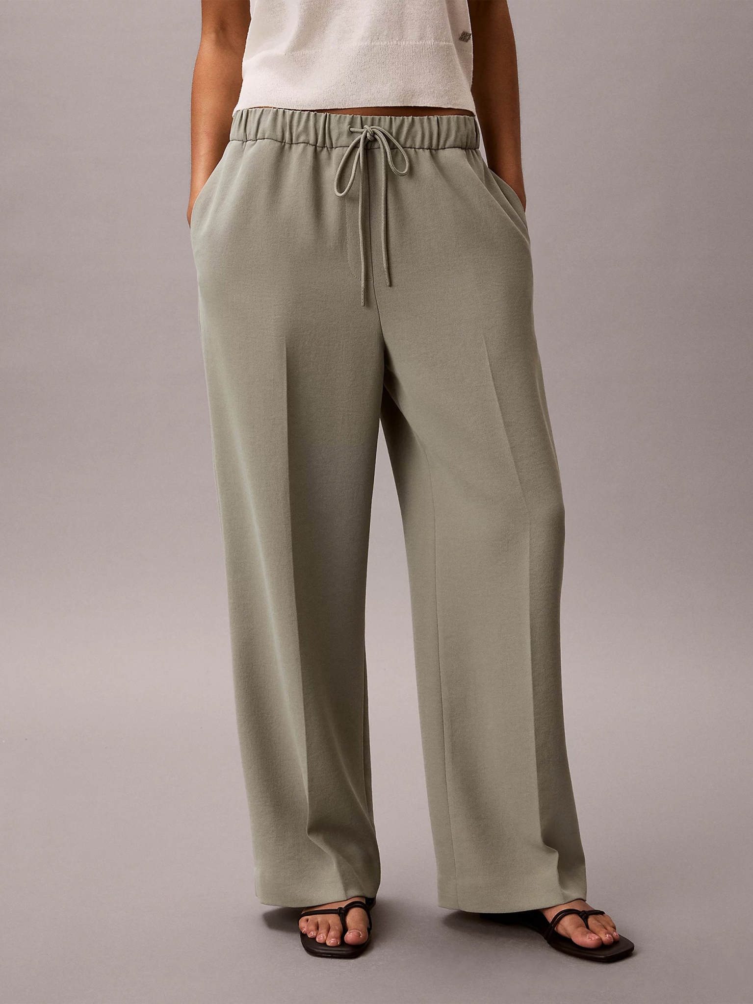 [CALVIN KLEIN] Trousers SS26 LV044F646G