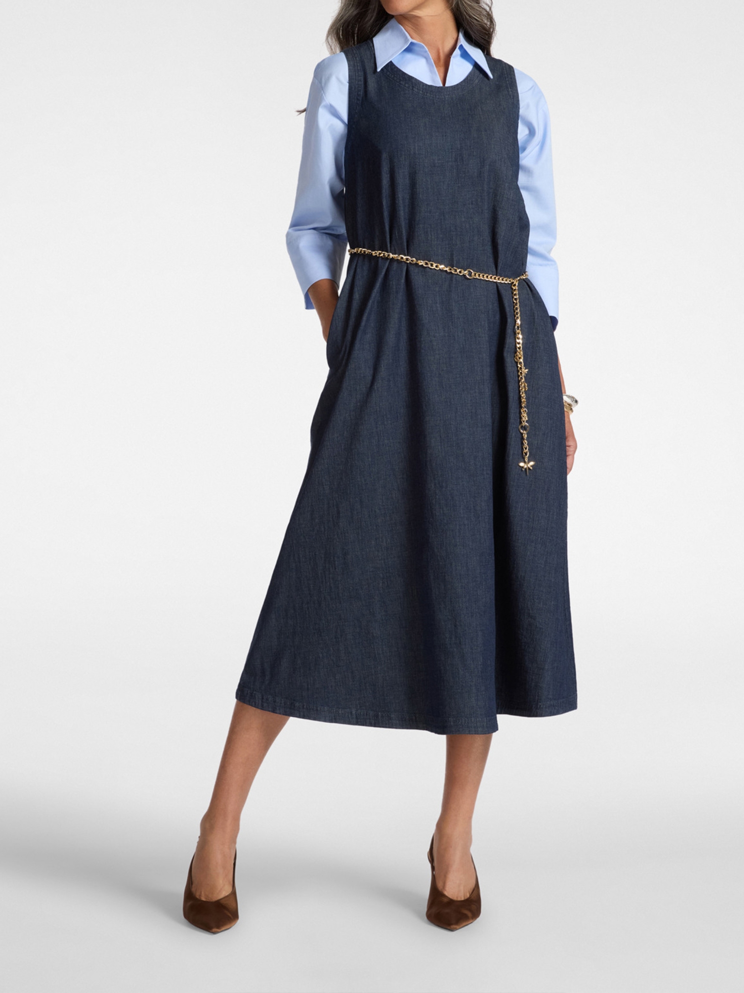 [ELENA MIRO`] Sleeveless dress SS26 7461P000269N