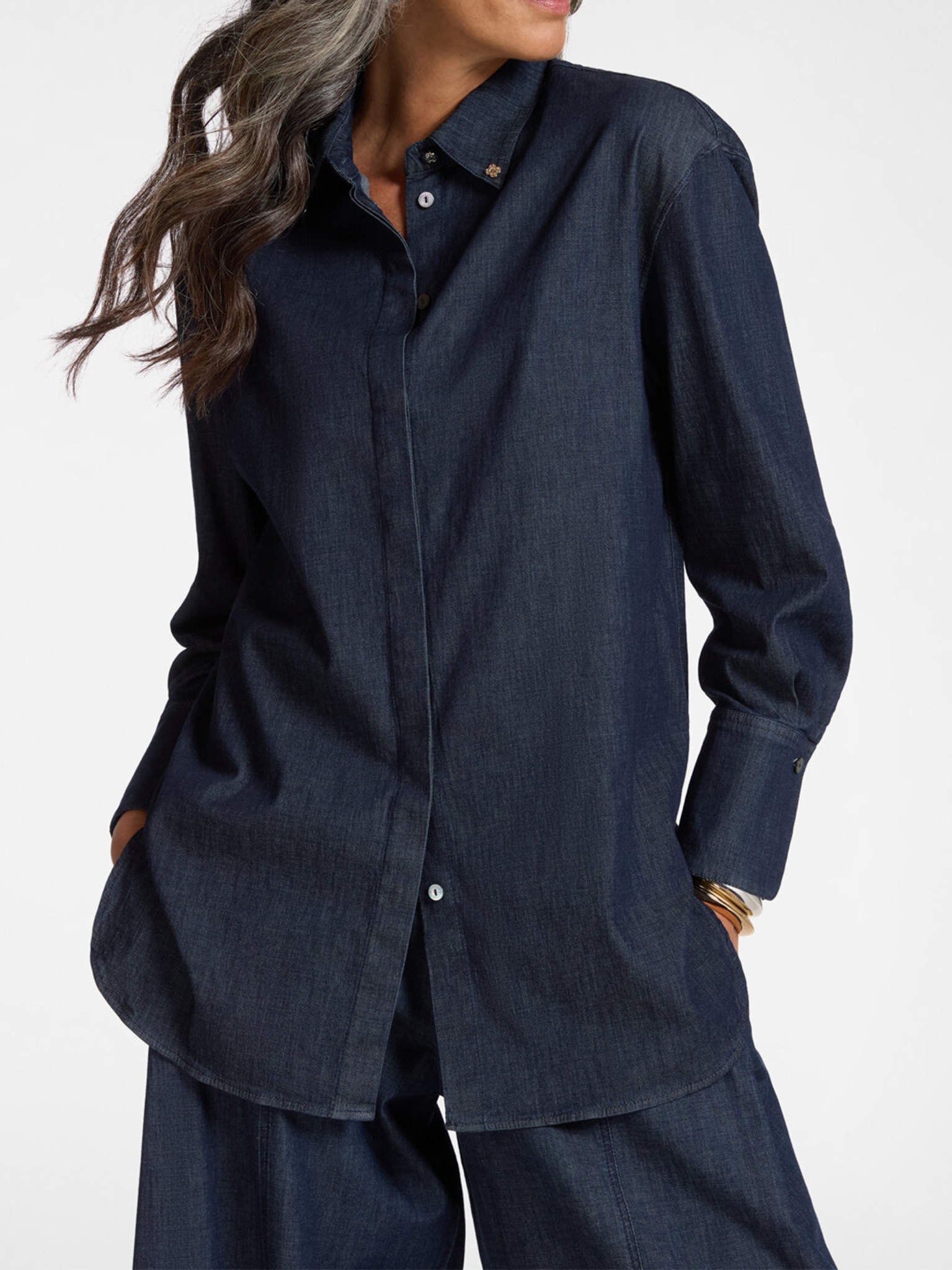 [ELENA MIRO`] Shirts Long Sleeve SS26 5410P000265N