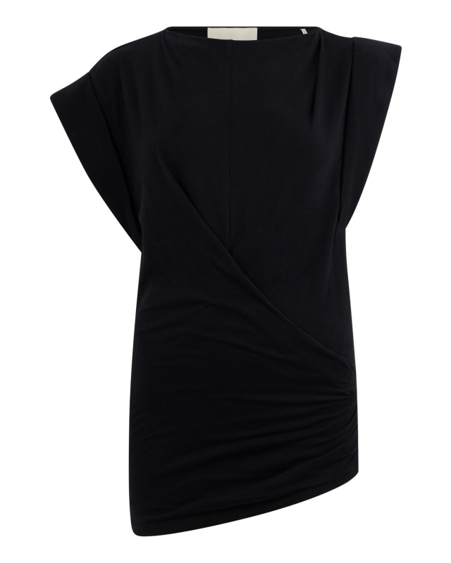 [Isabel Marant] Sleeveless dress SS26 25PTS0207FAA1N41I_01BK