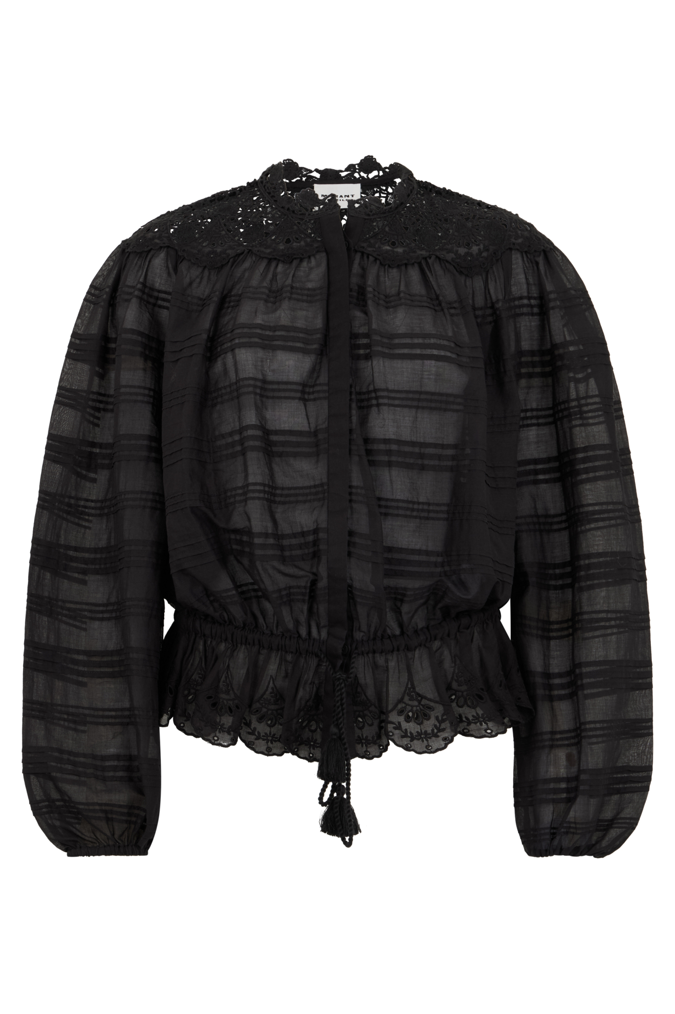 [Isabel Marant] Blouse SS26 26PHT0767FAD1J05E_01BK