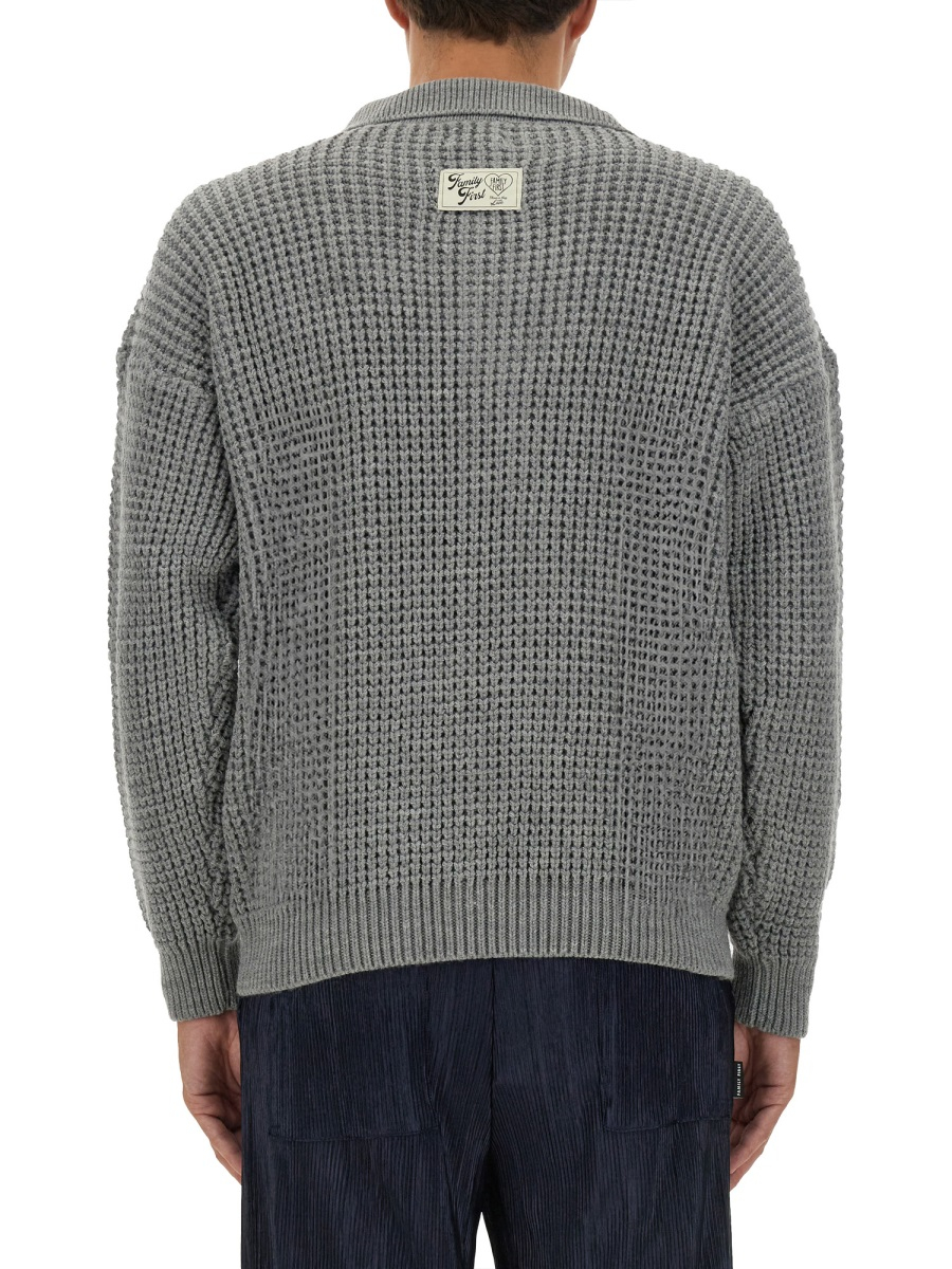 [FAMILY FIRST] Cardigan FW24 SWF2410_GREY