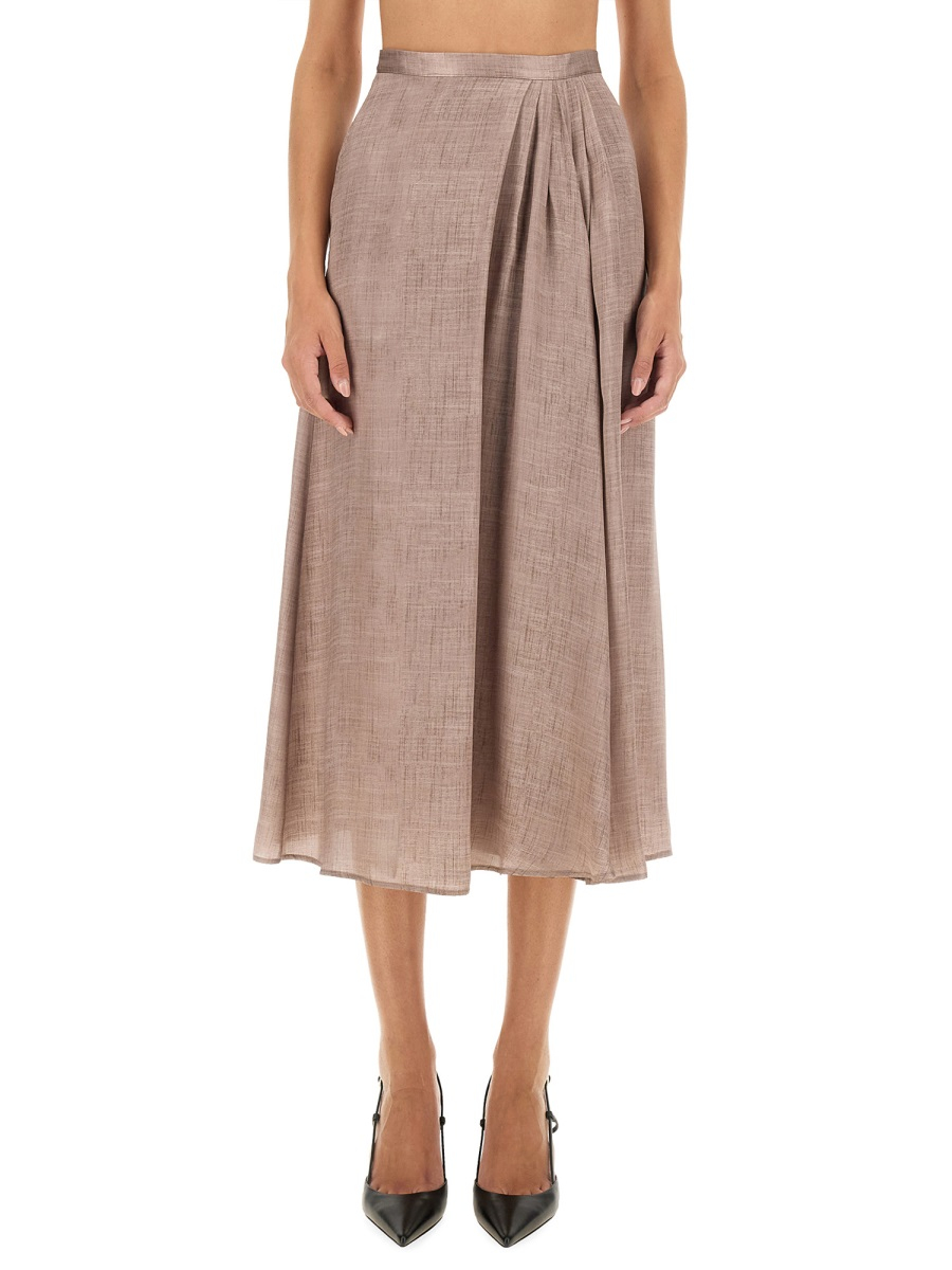 [Kiton] Long skirt FW24 D58204_K0565E01