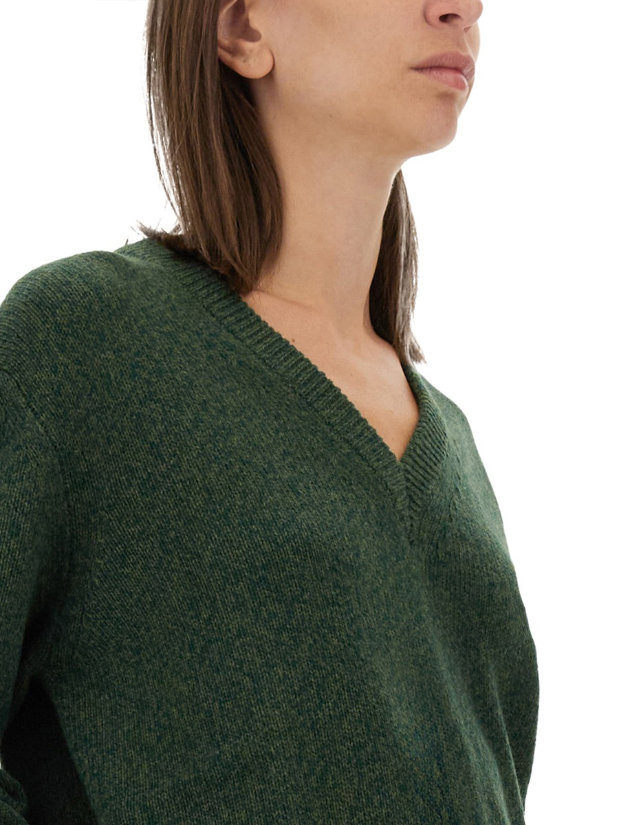 [VICTORIA BECKHAM] Sweatshirt FW24 1424KJU005929A_SPRUCEGREEN