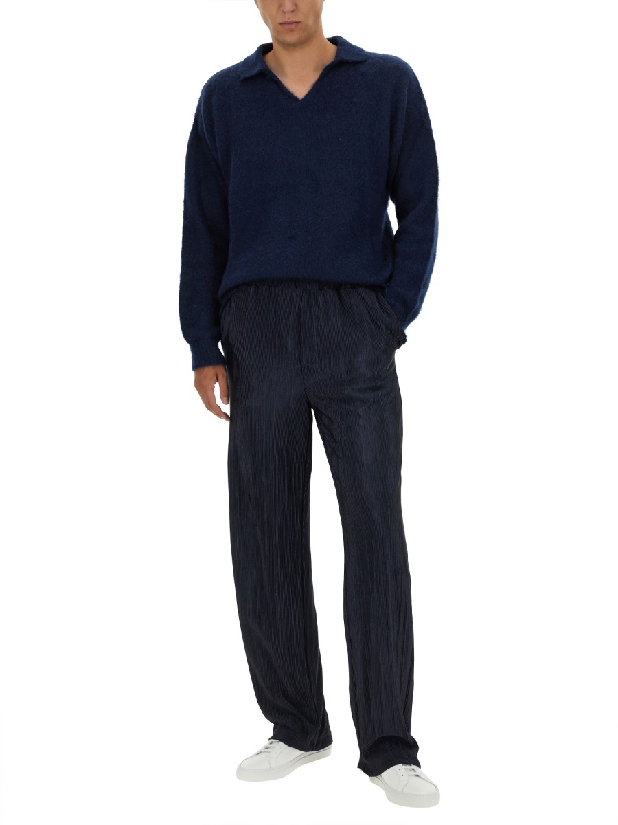 [FAMILY FIRST] Shirts Long Sleeve FW24 SWF2404_DARKBLUE
