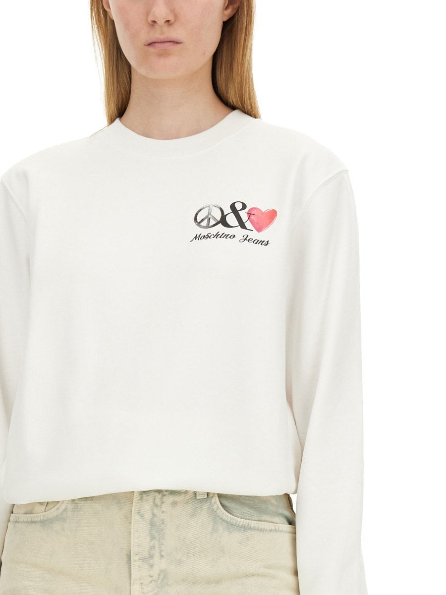 [Moschino Jeans] Sweatshirt FW24 17068233_1002