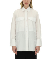 [VICTORIA BECKHAM] Shirts Long Sleeve FW24 1324WSH005575A_WHITE
