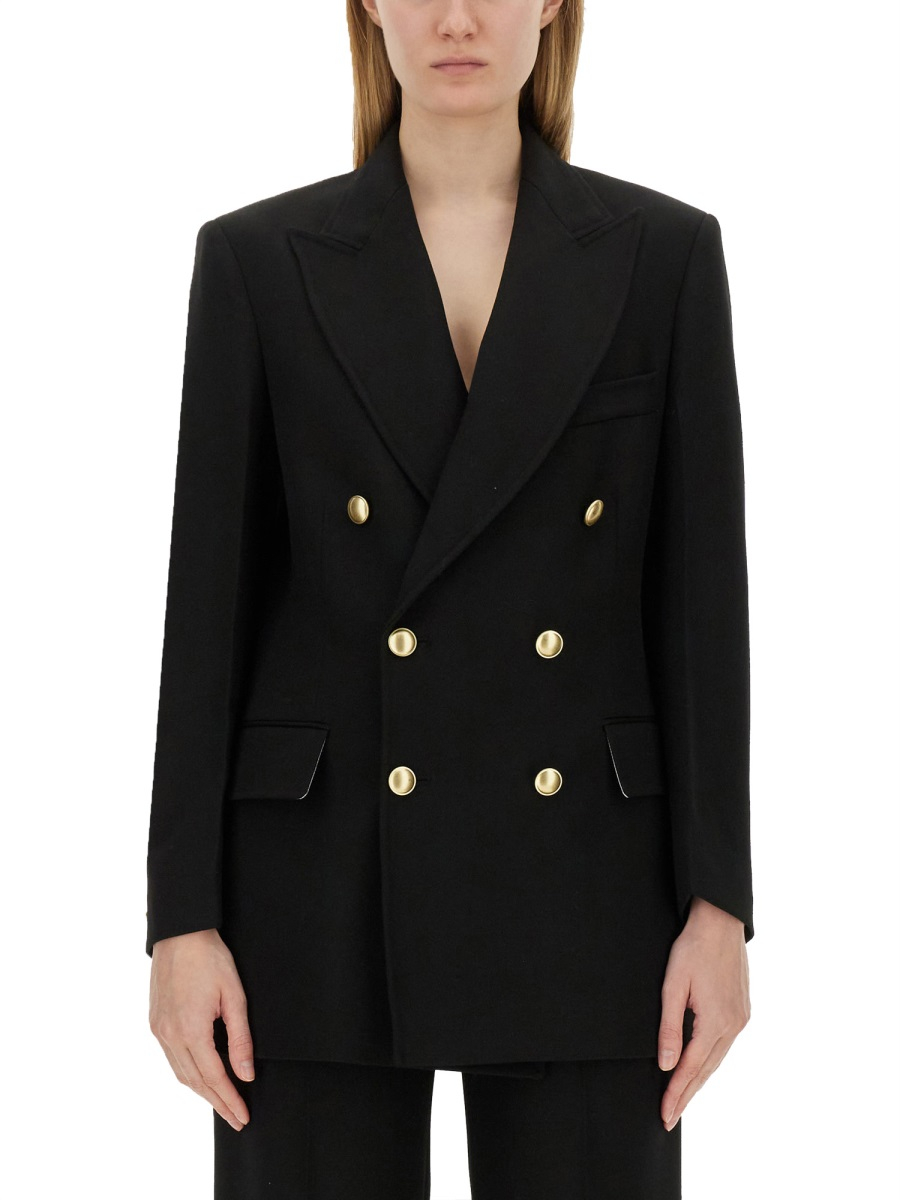 [VICTORIA BECKHAM] Blazer FW24 1324WJK005568A_BLACK