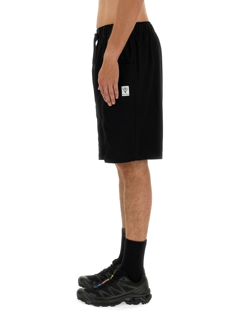 [South2 West8] Shorts SS24 OT499_D-BLACK