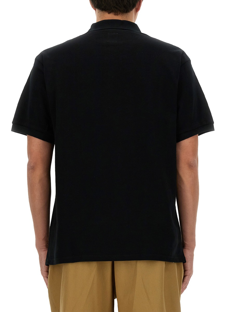 [South2 West8] Shirts Short Sleeve SS24 OT614_E-BLACK