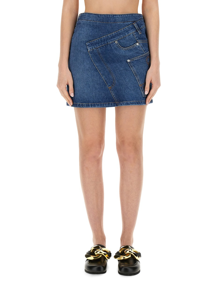 [JW ANDERSON] Mini skirt SS24 DK0020_PG1499804