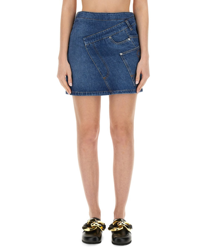 [JW ANDERSON] Mini skirt SS24 DK0020_PG1499804
