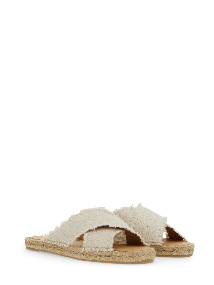 [Castaner] Sandals SS25 PALMERA/032_BLANCO/ORO